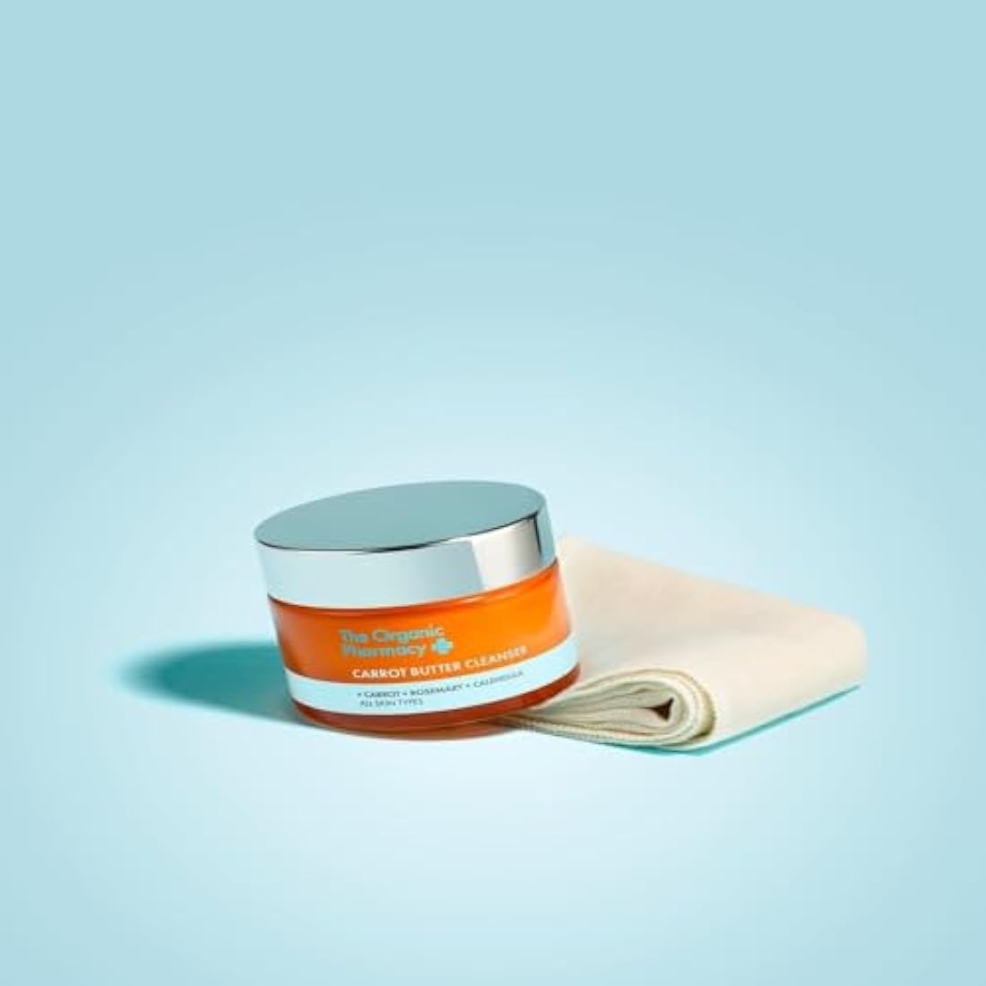 The Organic Pharmacy Carrot Butter Cleansing Balm – 99.8% Organic, 50ml