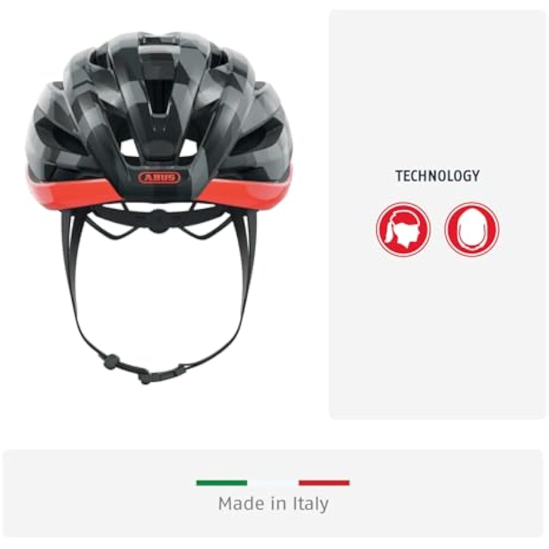 ABUS StormChaser Road Bike Helmet – Lightweight Vented Cycling Helmet