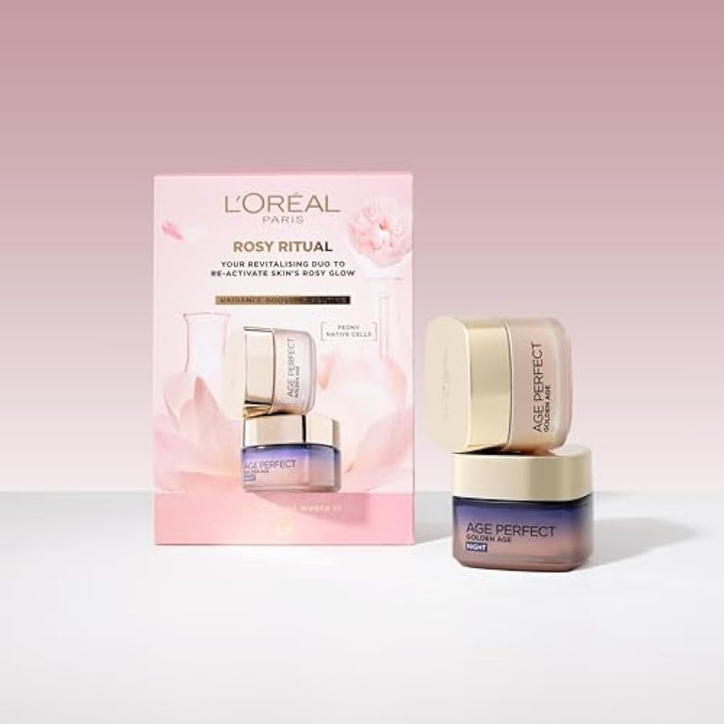 L'Oréal Paris Age Perfect Rosy Ritual Skincare Gift Set - 3 Pieces