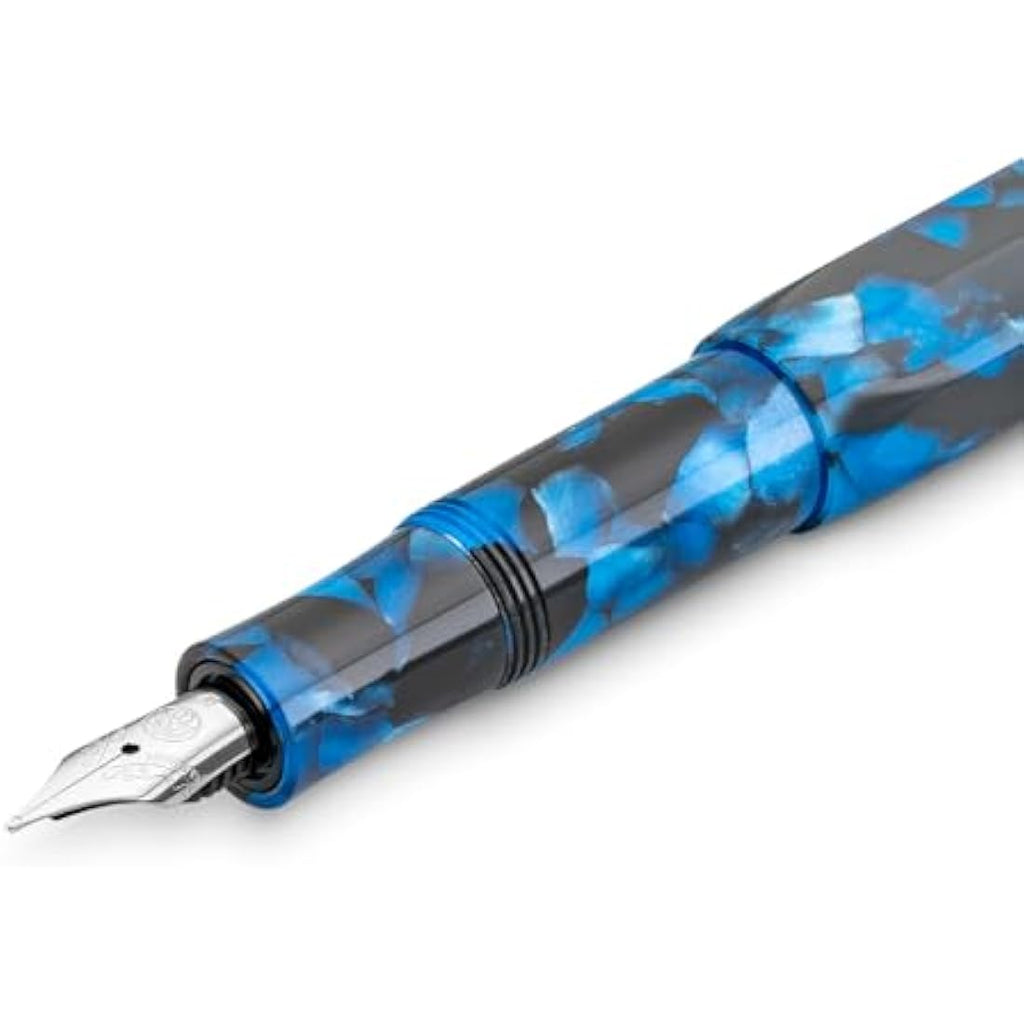 Kaweco Art Sport Fountain Pen – Pebble Blue Acrylic, Fine Steel Nib