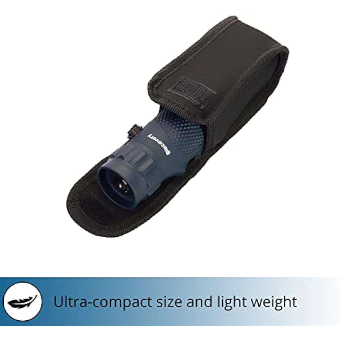 Discovery Gator 10x25 Pocket Monocular – Compact Travel Telescope