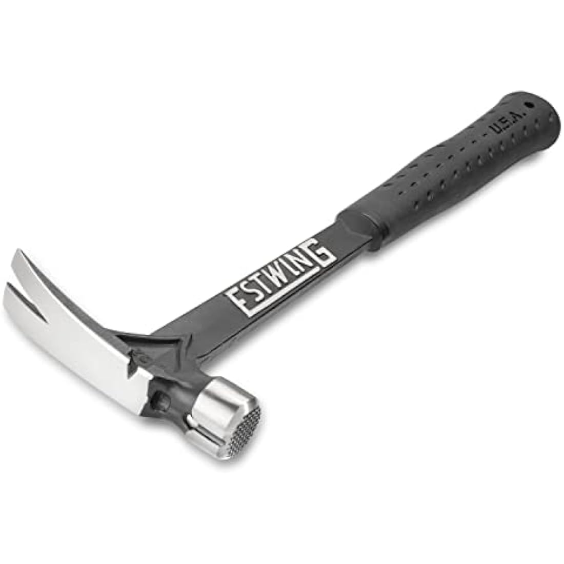 Estwing 15oz Ultra Black Hammer – Milled Face Steel Framing Hammer