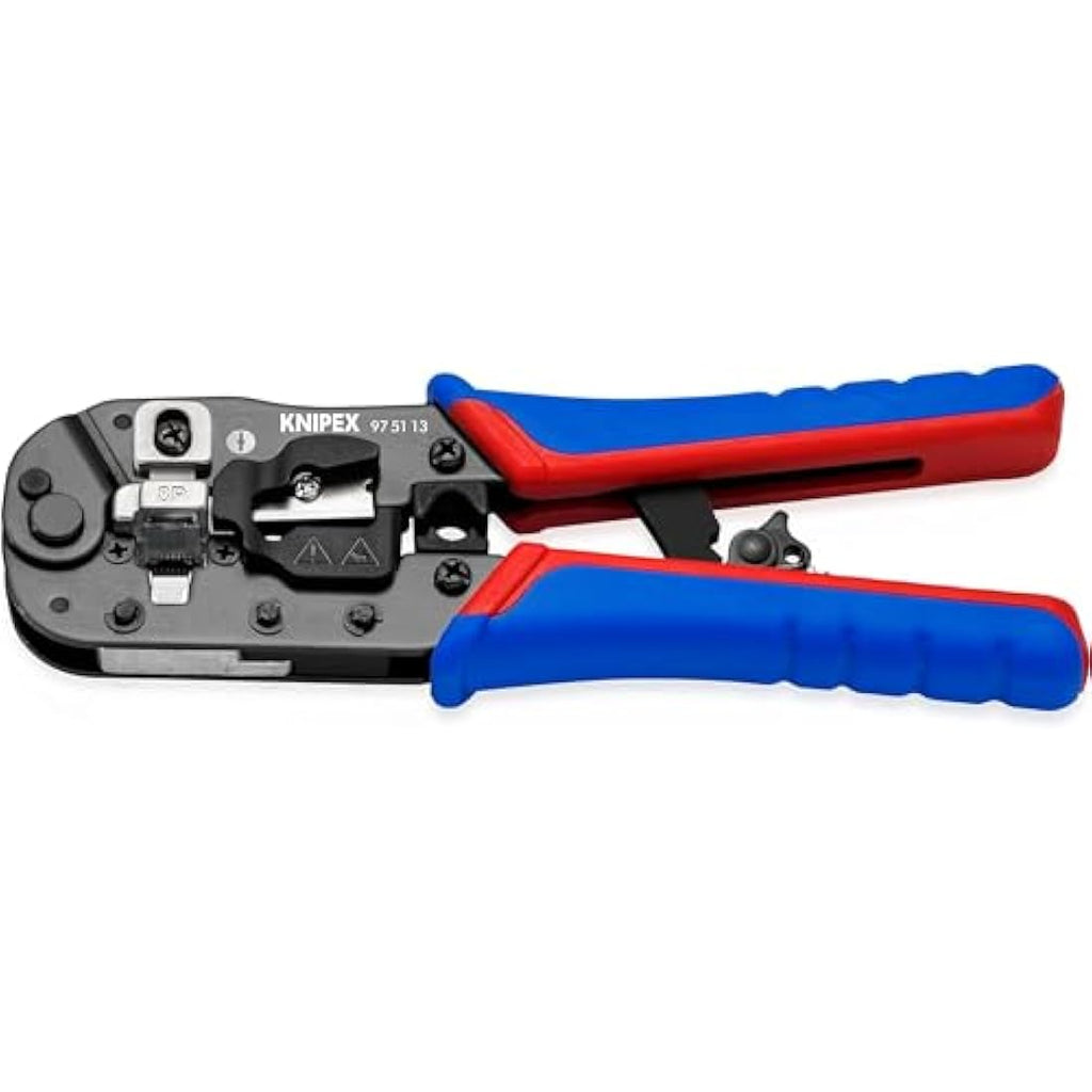 Knipex RJ45 Crimping Pliers – Professional Network Cable Tool 191mm