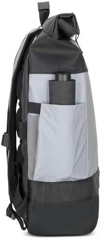OAK25 Roll Top Backpack – 24L Reflective Laptop Rucksack for Cycling
