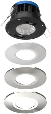 Bright Source LED Downlight - Switchable 8W/10W IP65 Fire Rated - 6 Pack