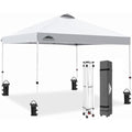 EAGLE PEAK 3m x 3m Pop Up Canopy Tent | Easy Setup UV Protection