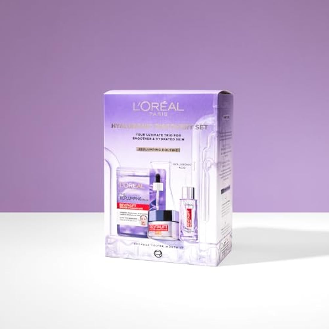 L'Oréal Paris Revitalift Hyaluronic Acid Skincare Discovery Gift Set