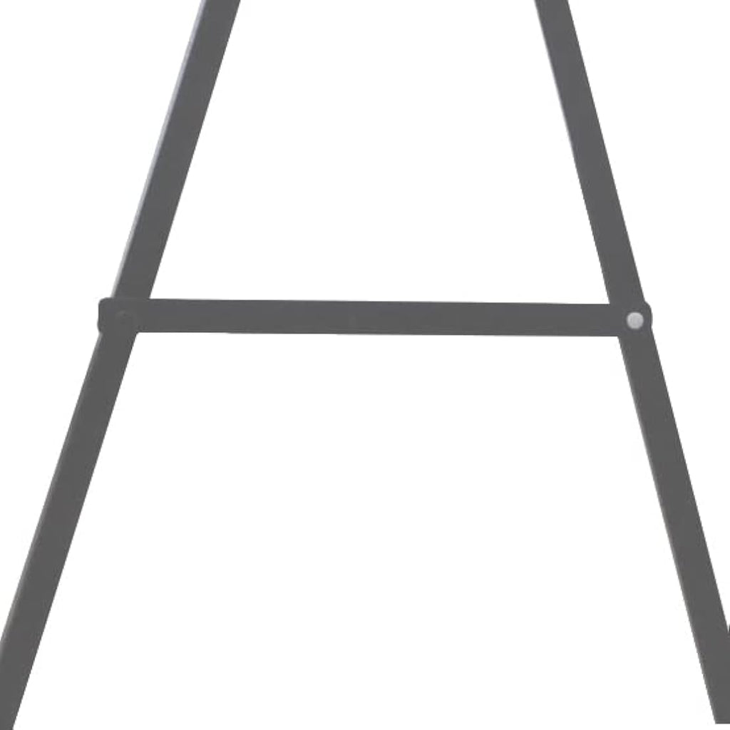 Silverline Metal Saw Horse Twin Pack – 125kg Folding Trestle, Blue