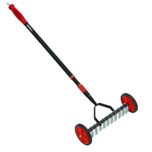 Darlac Lawn Scarifier – Telescopic Steel Rake for Thatch Removal
