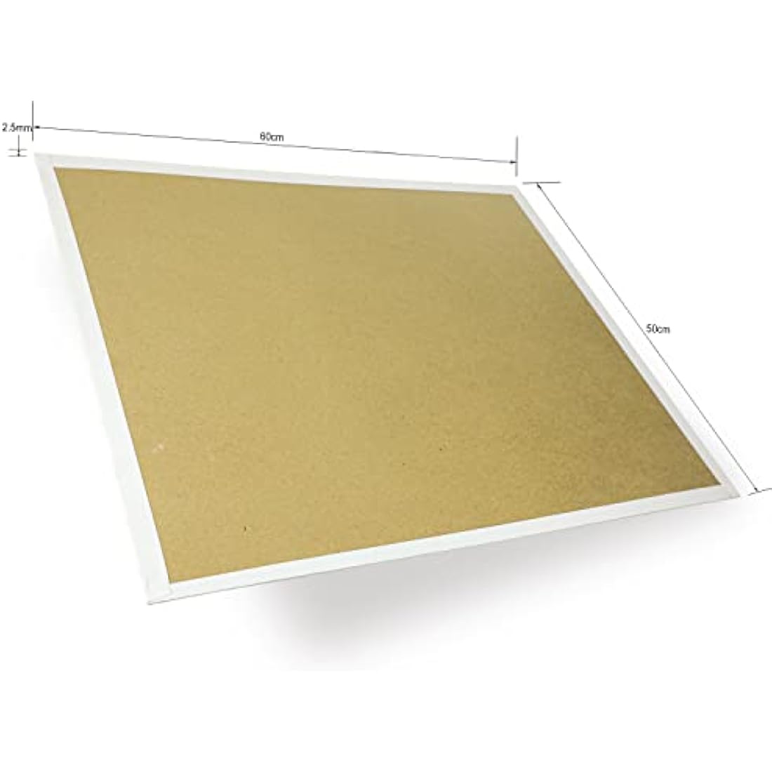 Exerz 50x60cm Canvas Panels | 4-Pack 100% Cotton Triple Primed Boards