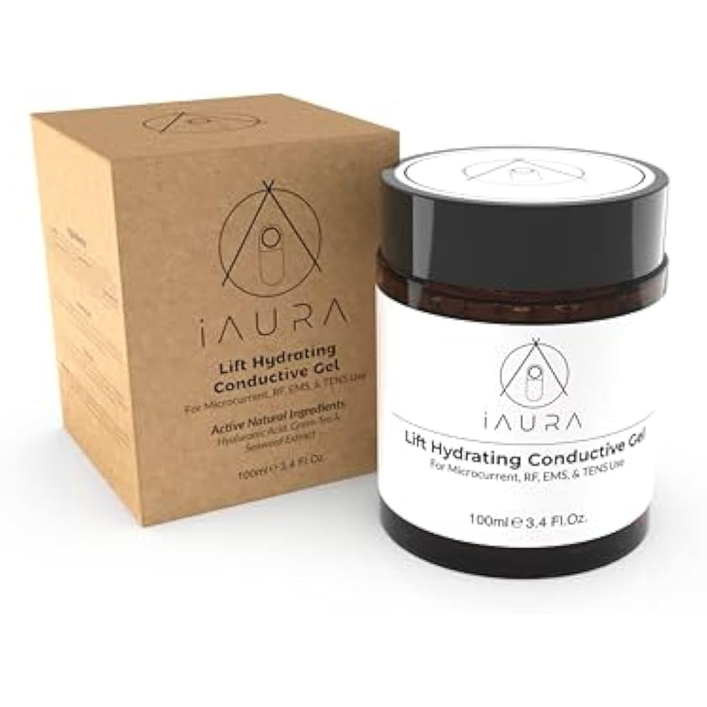 iAura Hydrating Conductive Gel with Hyaluronic Acid for Microcurrent