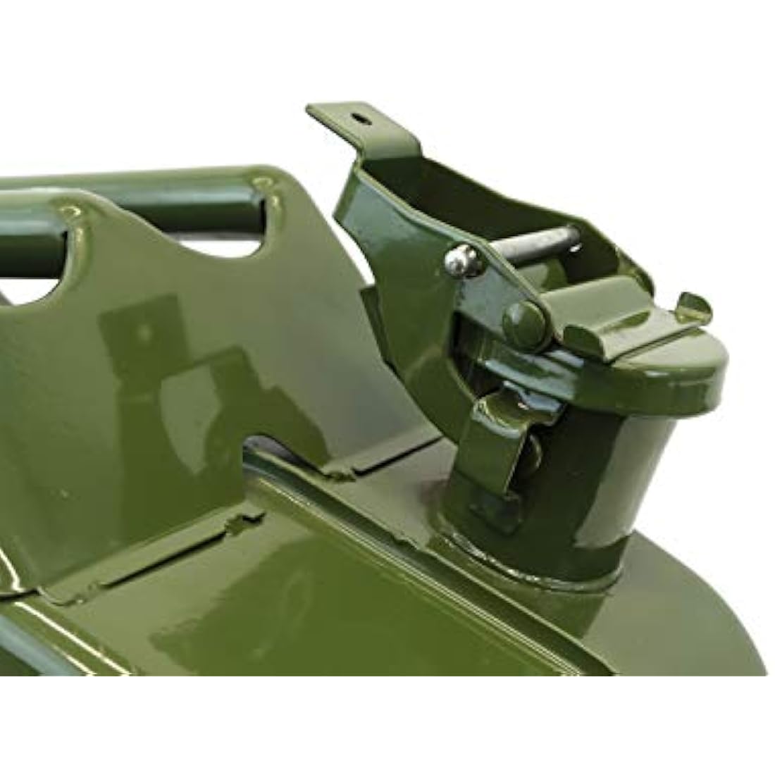 Streetwize 20L Metal Jerry Can – Green Fuel Storage for Petrol & Diesel