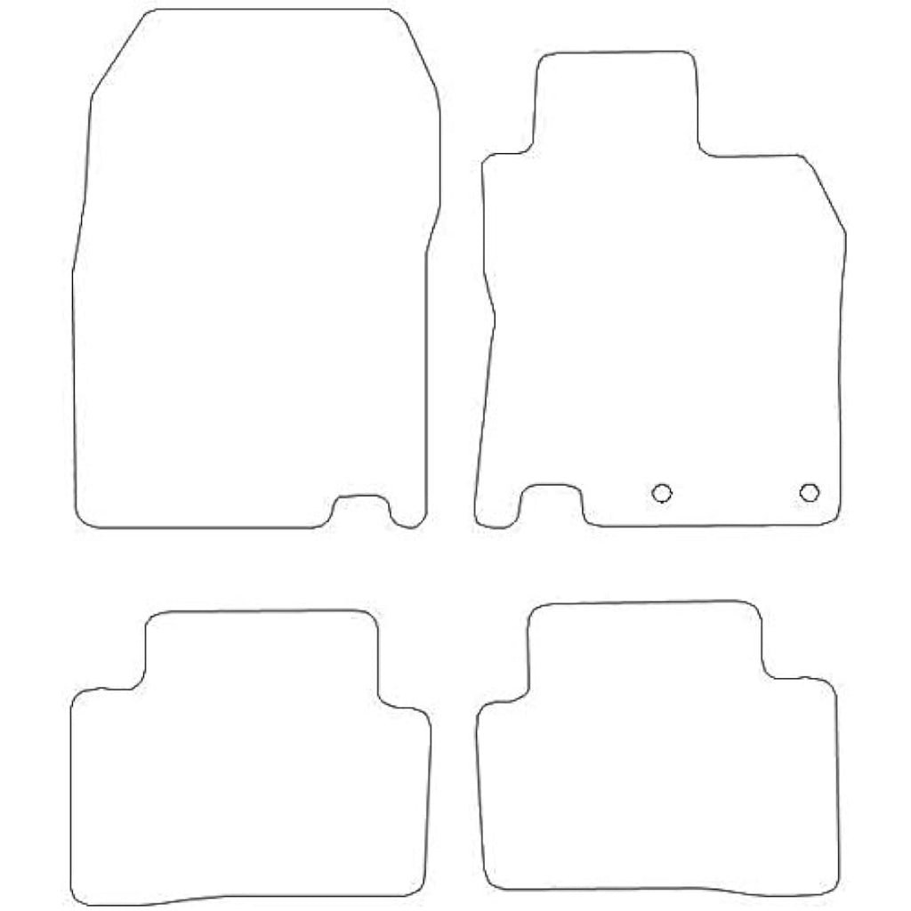 Car Mats for Nissan Qashqai 2014-2021 | Anthracite Carpet