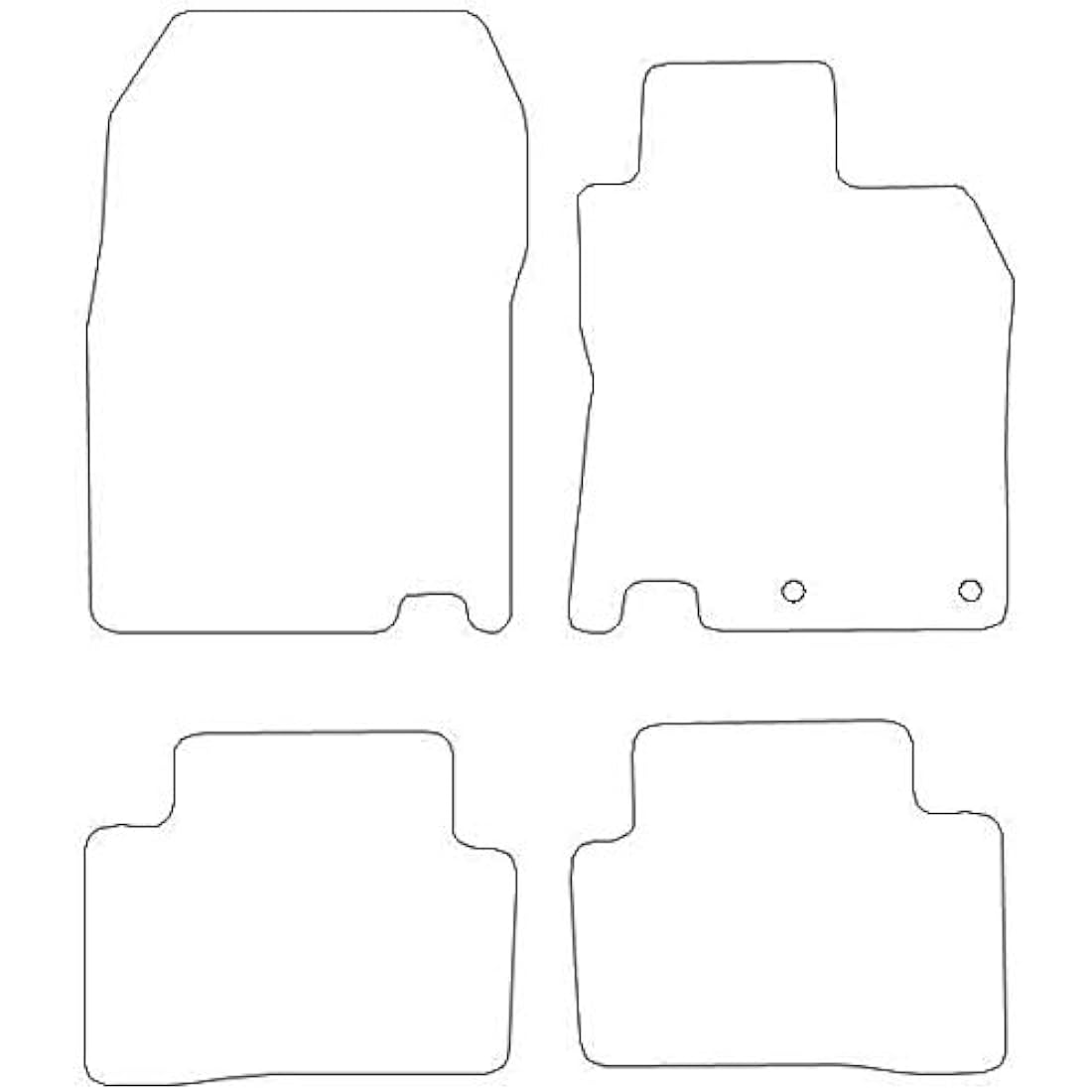Car Mats for Nissan Qashqai 2014-2021 | Anthracite Carpet