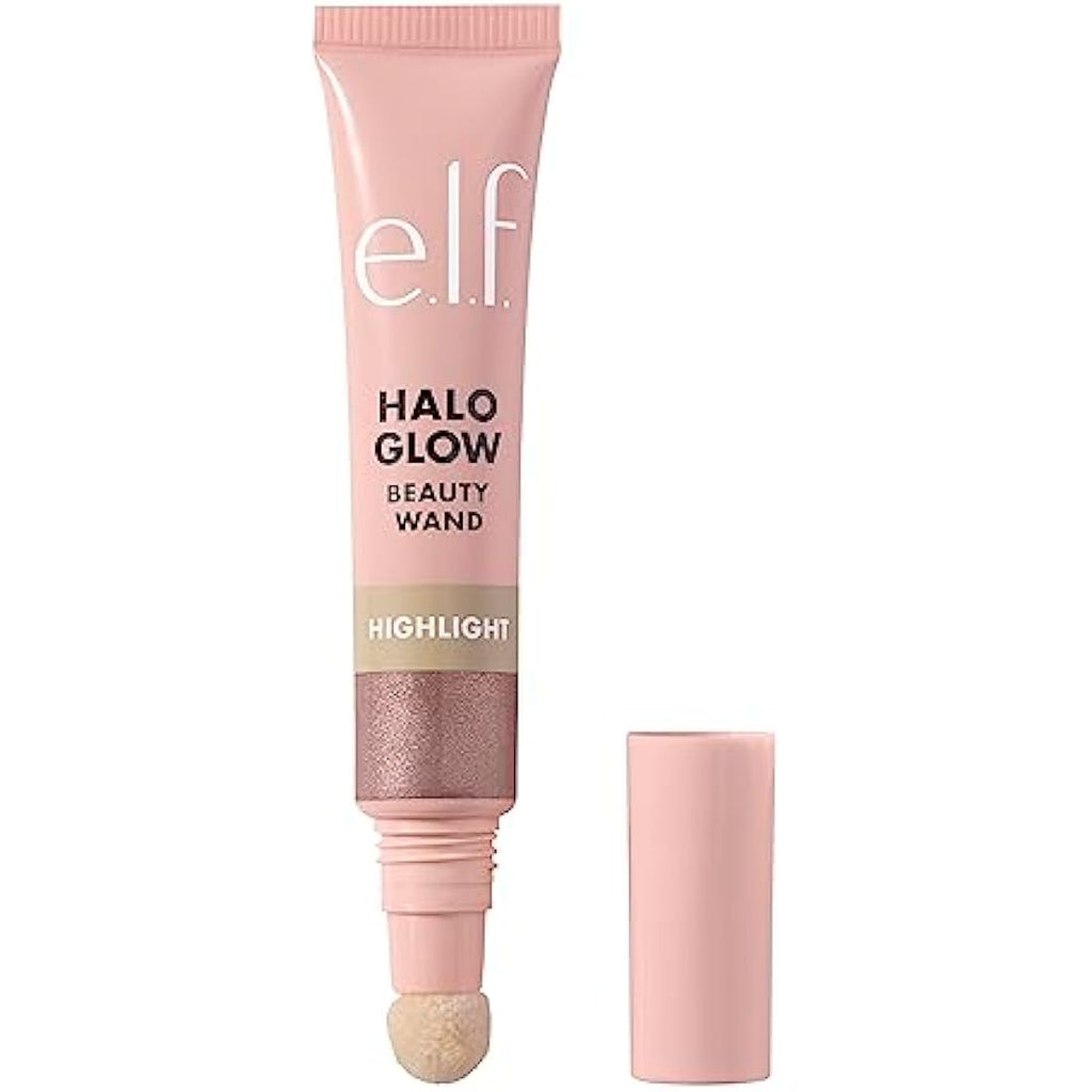 e.l.f. Halo Glow Liquid Highlighter Wand – Rose Quartz Luminous Skin