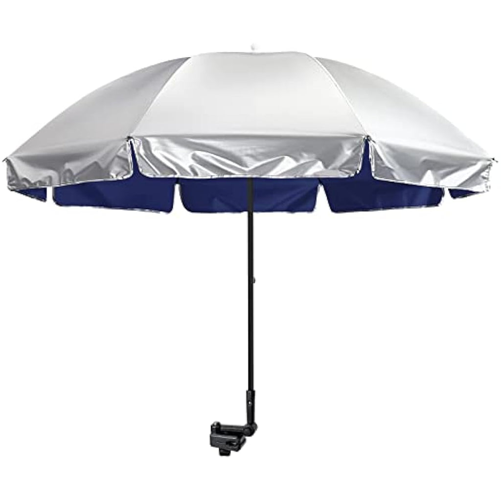 G4Free UPF 50+ Universal Clamp On Umbrella | Adjustable UV Sun Shade