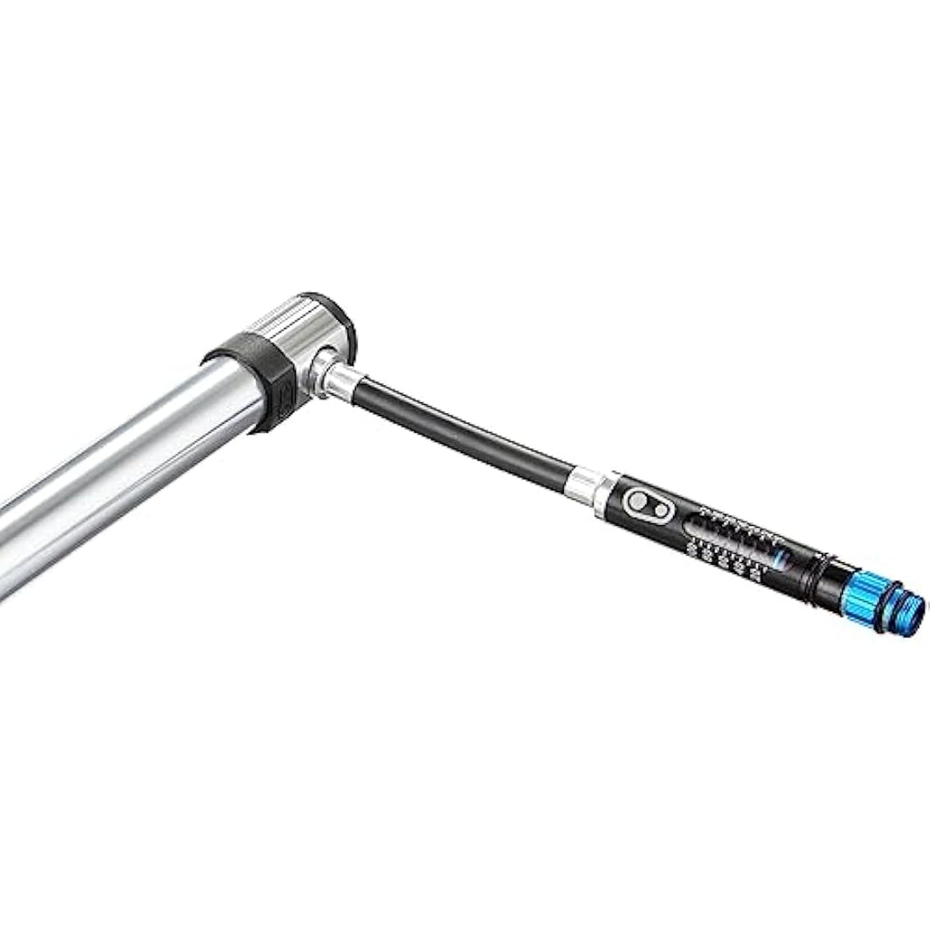 Crankbrothers Klic HV Mini Pump with Gauge and CO2 Inflator – 8 Bar