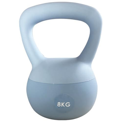 ZhaoCo 8kg Soft Kettlebell | Iron Sand Core Non-Slip Weight for Home Gym