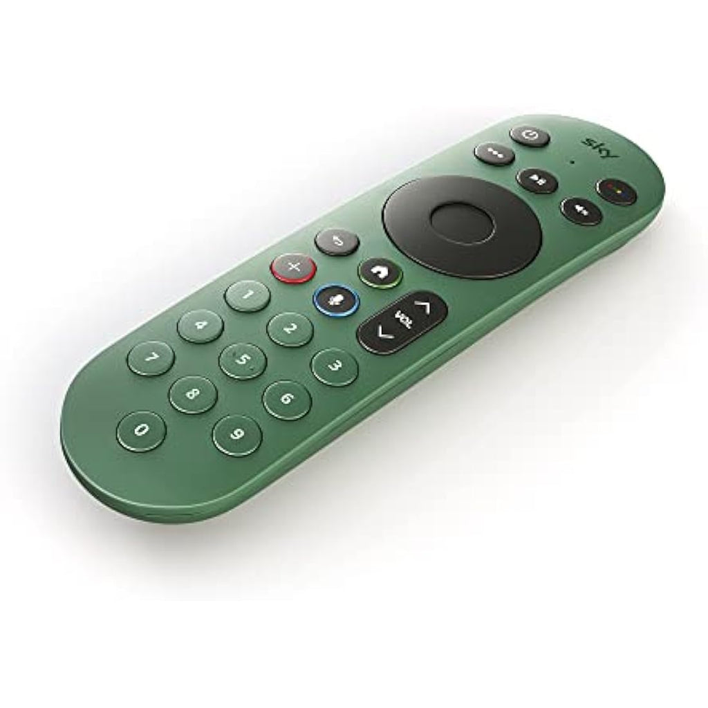 Sky Glass & Sky Stream Voice Remote with Backlit Buttons – Racing Green