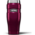 Thermos Stainless King Travel Tumbler – 470ml Insulated Flask, Raspberry