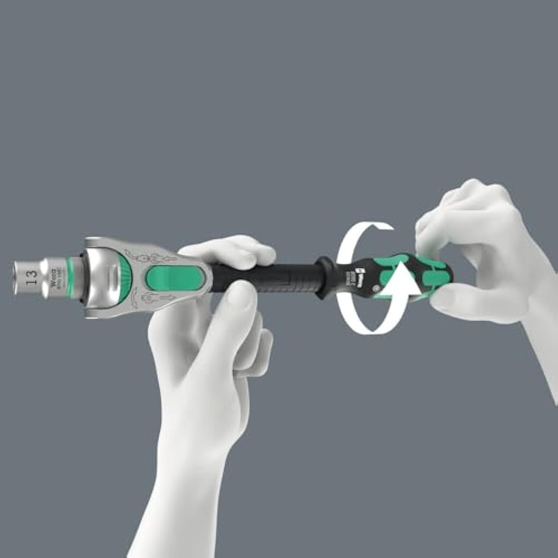 Wera Zyklop Speed 1/2" Multi-function Ratchet – 277mm Fine-Tooth