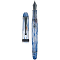Asvine V126 Vacuum Filling Fountain Pen – Matte Black Acrylic, Fine Point