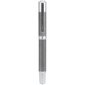 Yookers Metis Refillable Fibre Pen | Satin Chrome Black Grid | 1.0mm