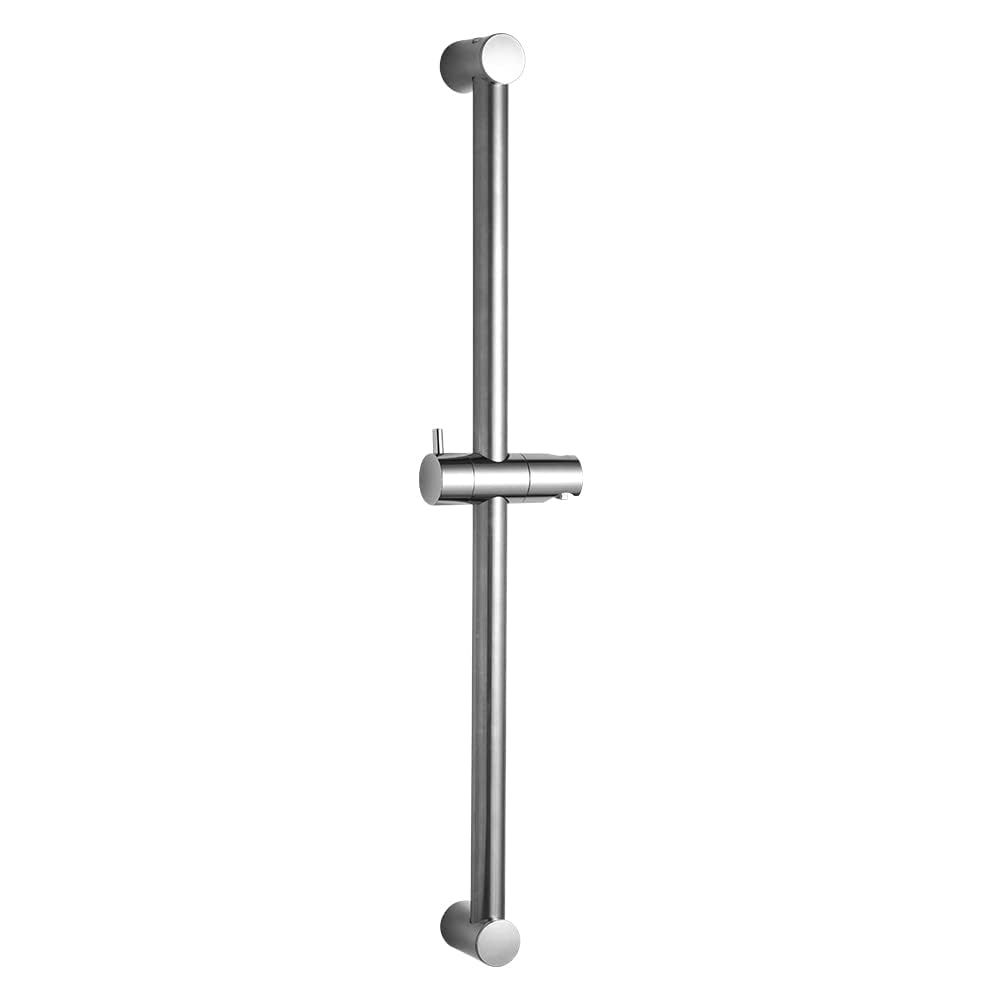 OFFO Adjustable Shower Riser Rail | 62cm Stainless Steel Chrome Slide Bar
