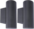 Klighten Outdoor Wall Lights – 2 Pack IP65 Modern Aluminum Up Down Lamps