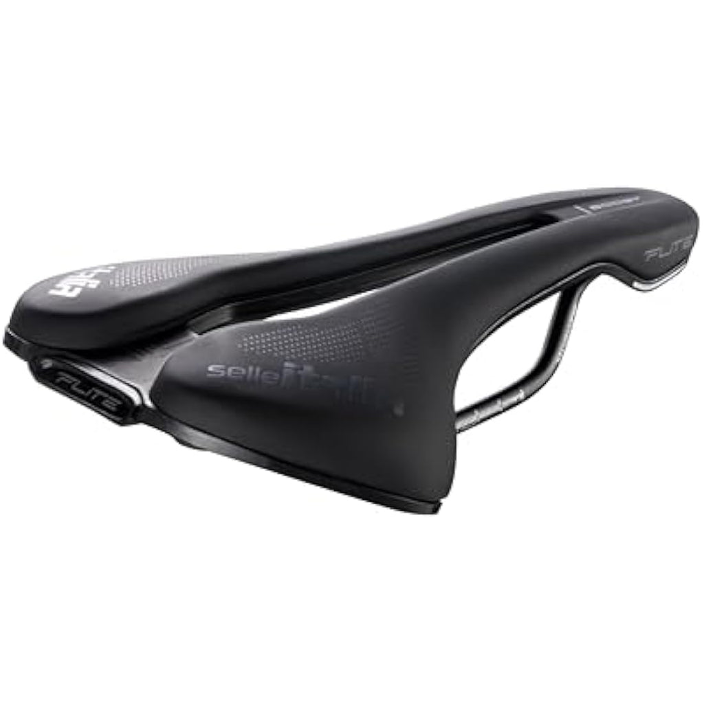 Selle Italia SLR TM Fahrradsattel – Unisex Rennrad Sattel in Schwarz