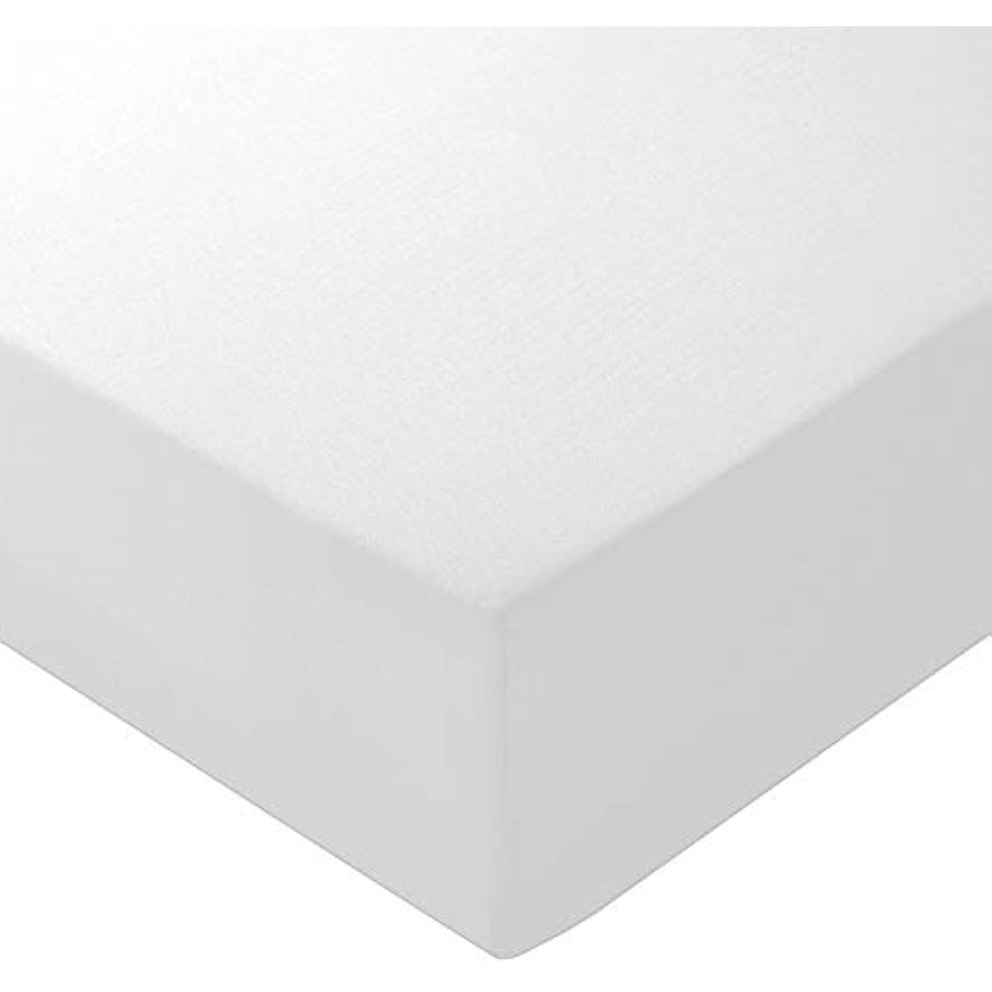NIYS Luxury 100% Egyptian Cotton Extra Deep Fitted Sheet - White, Super King