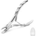 Auxmir Toenail Clippers – Sharp Stainless Steel Nippers for Thick Nails