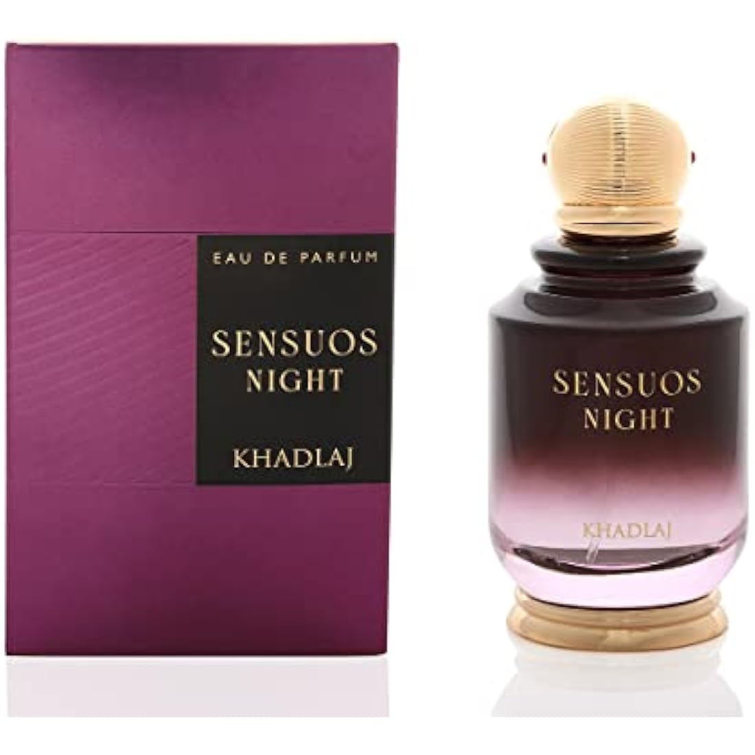 Khadlaj Sensuous Night Eau de Parfum – Fruity Floral & Woody 100ml