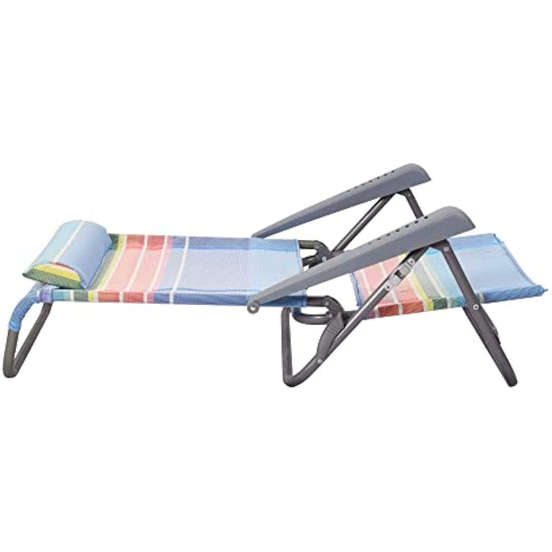 Beach Folding Chair – 7-Position Adjustable Lounger