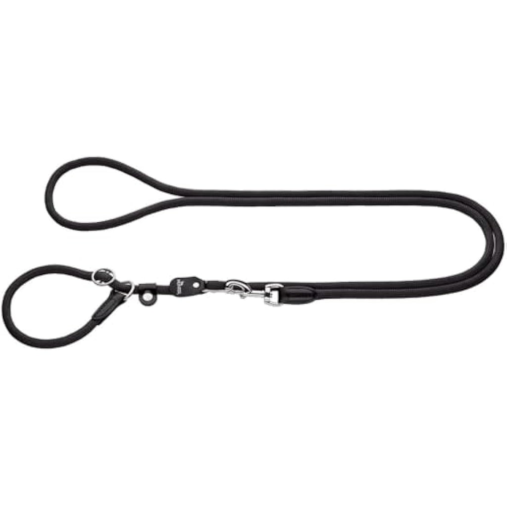 Hunter Freestyle Retriever Leash – Durable 10mm Rope Dog Lead, Red