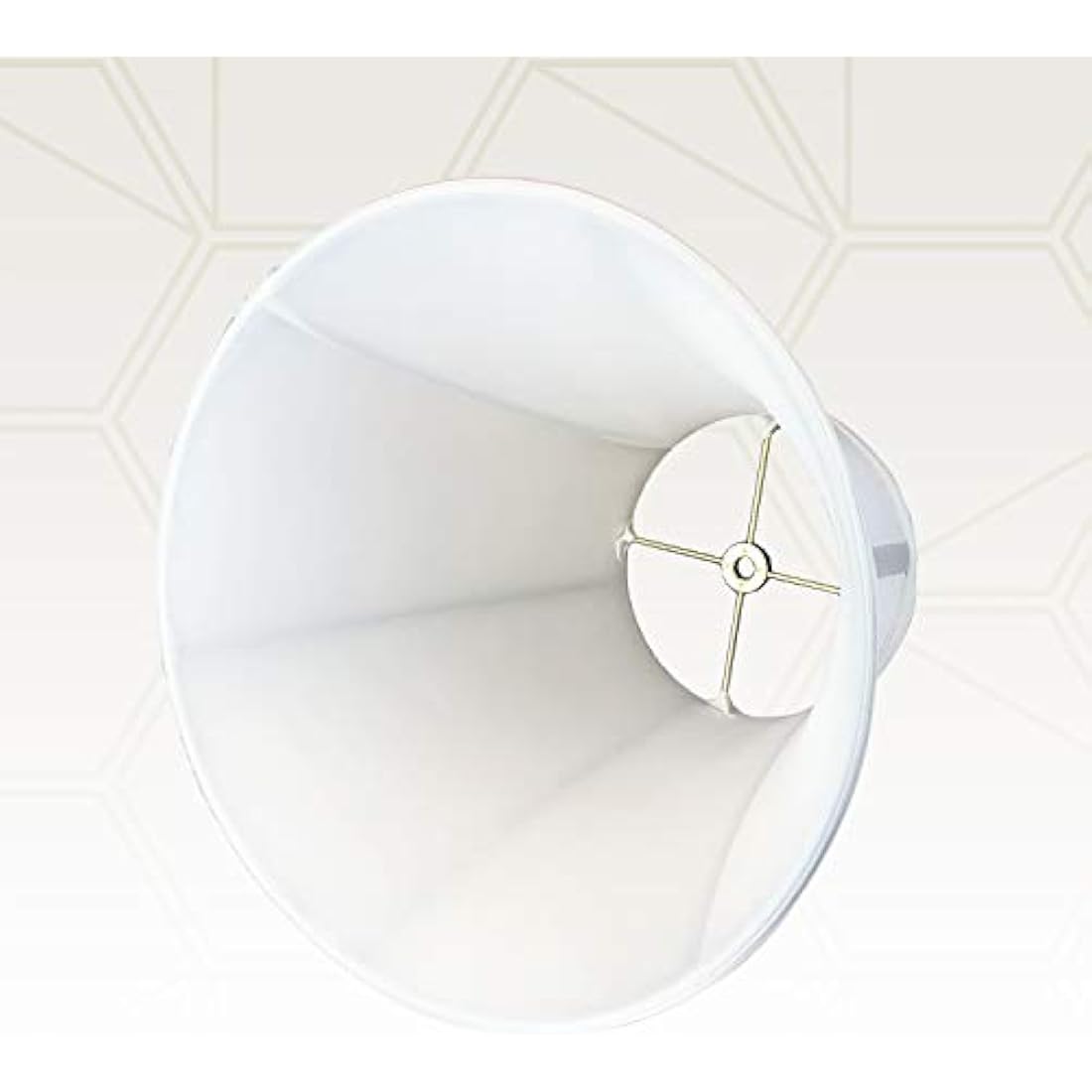Royal Designs White Silk True Bell Lamp Shade - 8 x 16 x 12.625