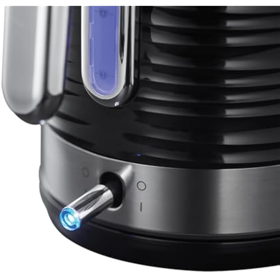 Russell Hobbs Inspire Electric Kettle – 1.7L Fast Boil, Black Textured