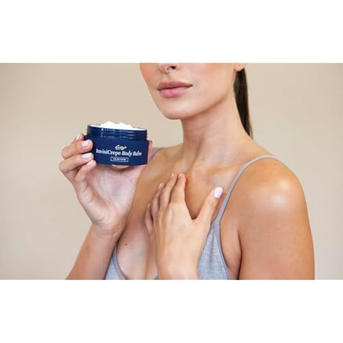 City Beauty InvisiCrepe Body Balm – Firming & Tightening Anti-Aging Lotion