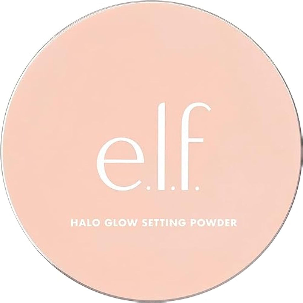 e.l.f. Halo Glow Setting Powder – Soft Focus Loose Powder, Dark