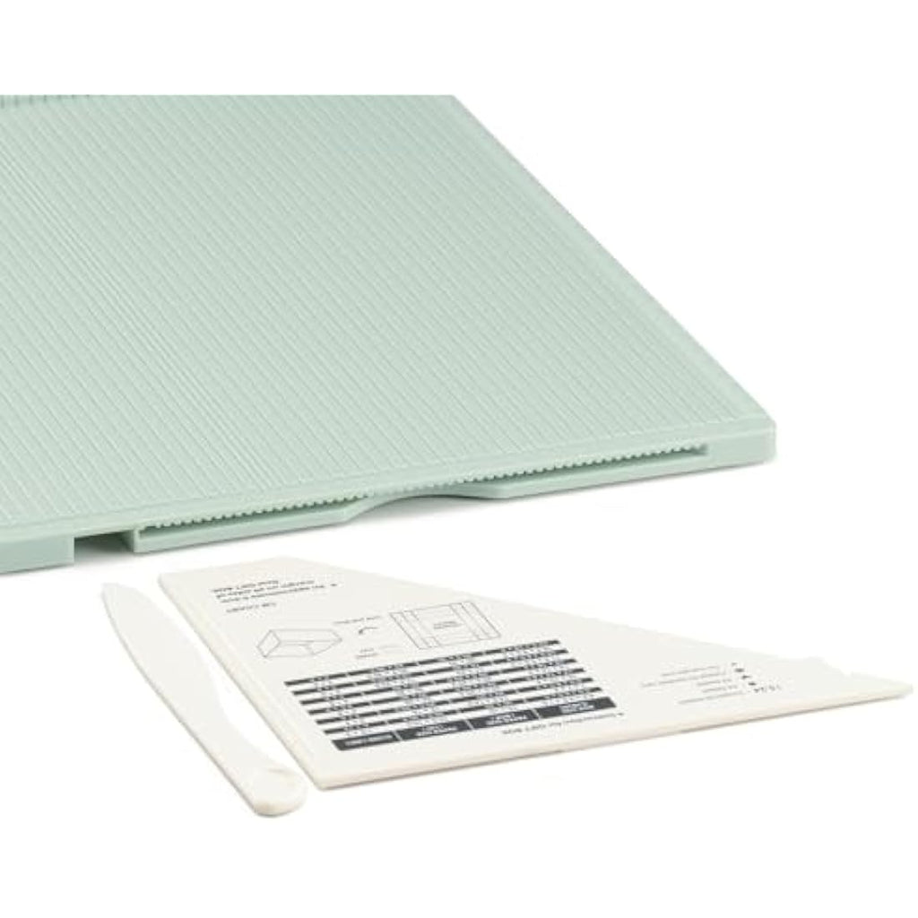 Vaessen Creative Scoring Board 30.5cm | Mint Green Paper Craft Tool