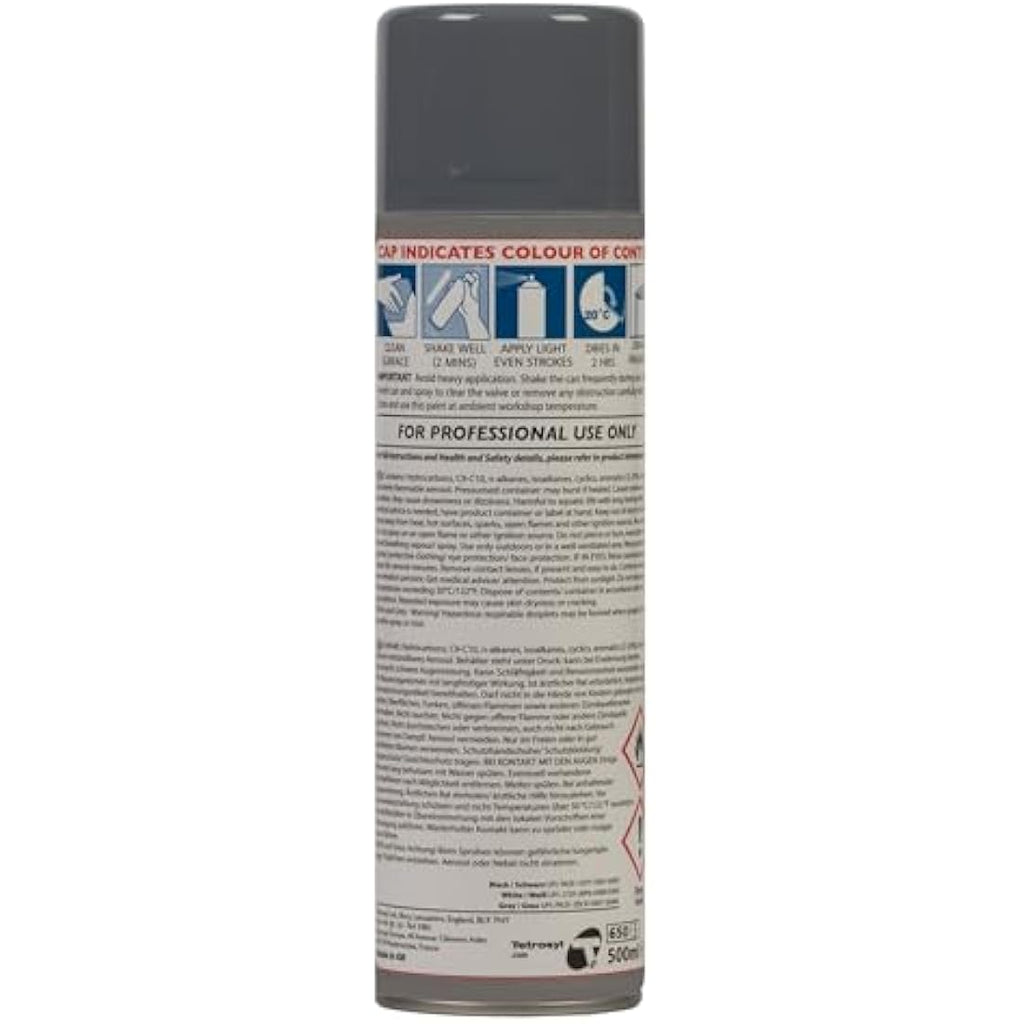 Tetroseal Stone Chip Protection Underbody Grey Spray Paint - 500ml