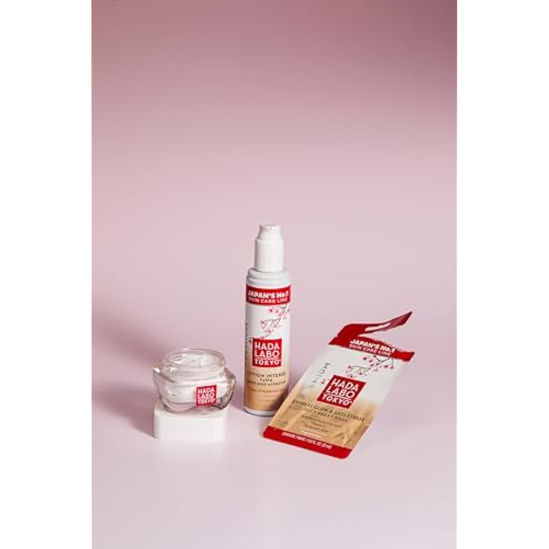 Hada Labo Tokyo Premium Hyaluronic Acid Facial Sheet Masks | 10 Pack
