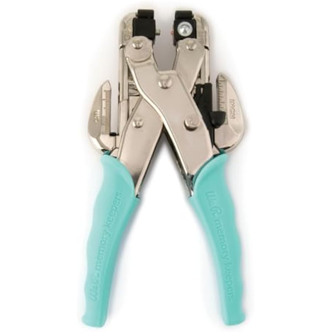 We R Memory Keepers Crop-A-Dile Hole Punch & Eyelet Setter - Blue