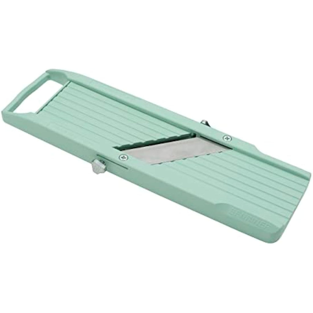 Benriner Japanese Mandoline Slicer with 3 Interchangeable Steel Blades