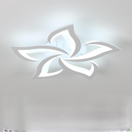Comely Dimmable LED Ceiling Light | 40W Modern Acrylic Lamp with Remote