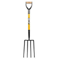 JCB Solid Forged Contractors Fork – Heavy Duty Steel Digging Garden Fork