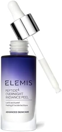 ELEMIS Peptide4 Overnight Radiance Peel – Lactic Acid Exfoliator, 30ml