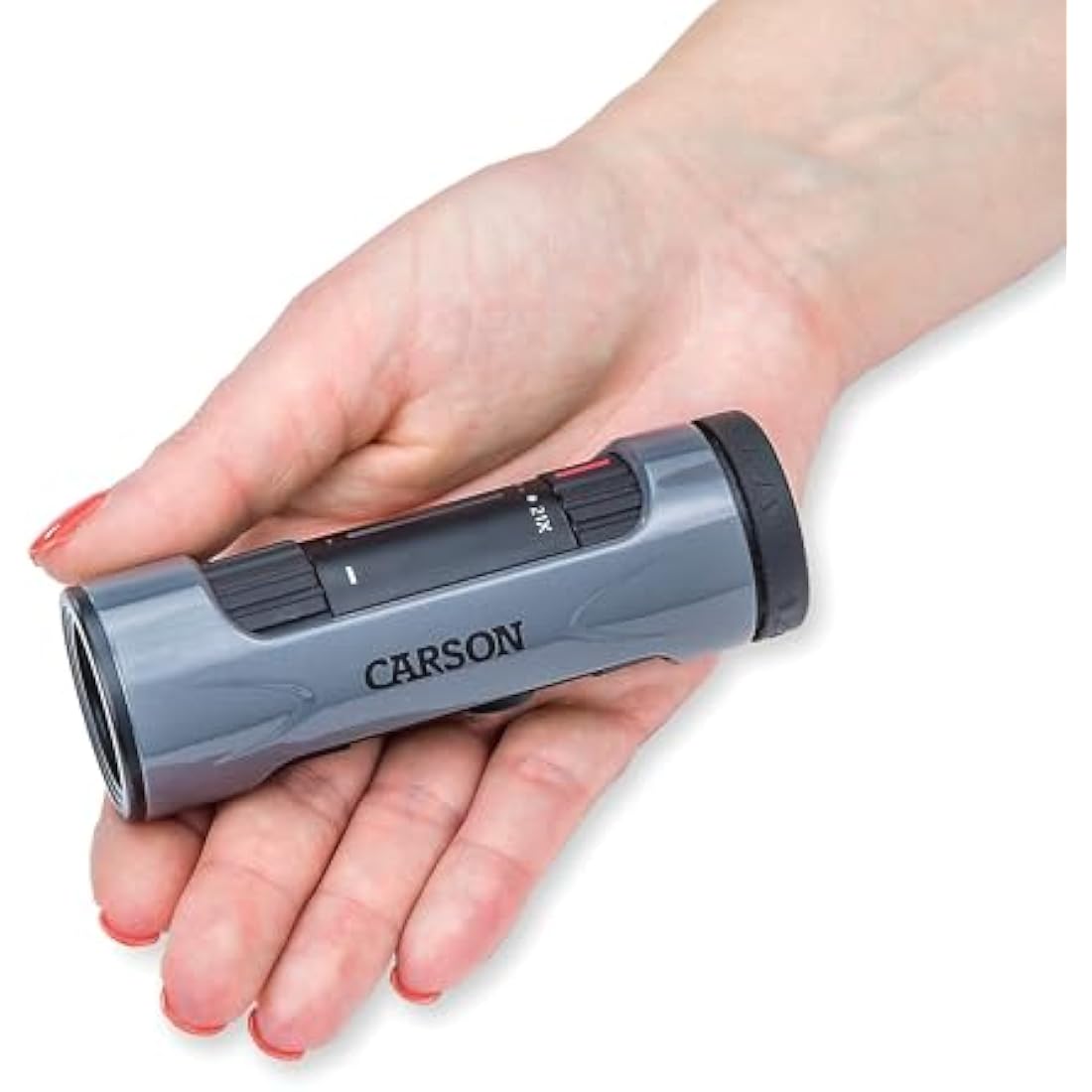 Carson MonoZoom 7-21x21mm Compact Zoom Monocular for Bird Watching