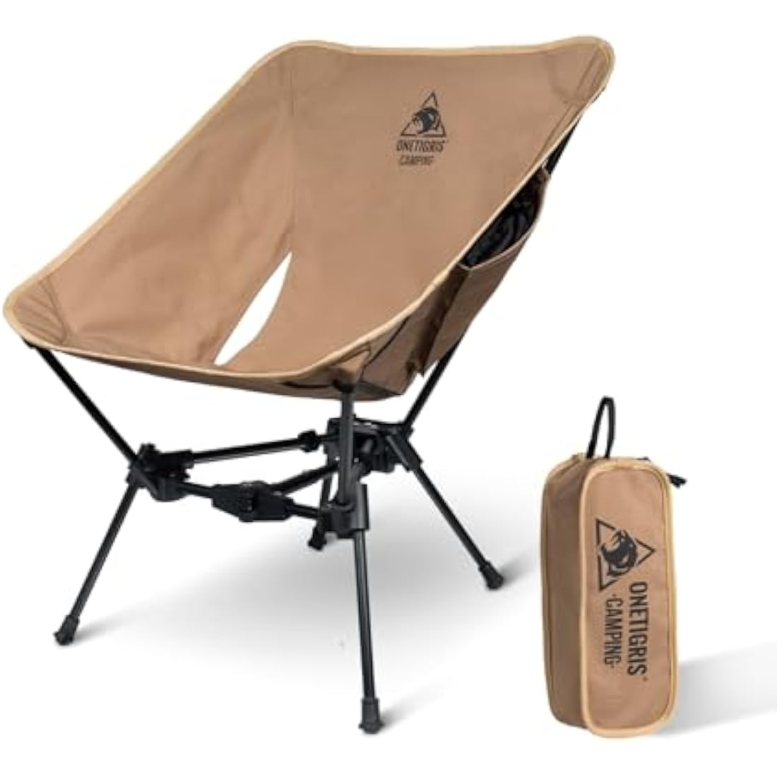 OneTigris Tigerblade Camping Chair | Lightweight Folding 330lb Capacity