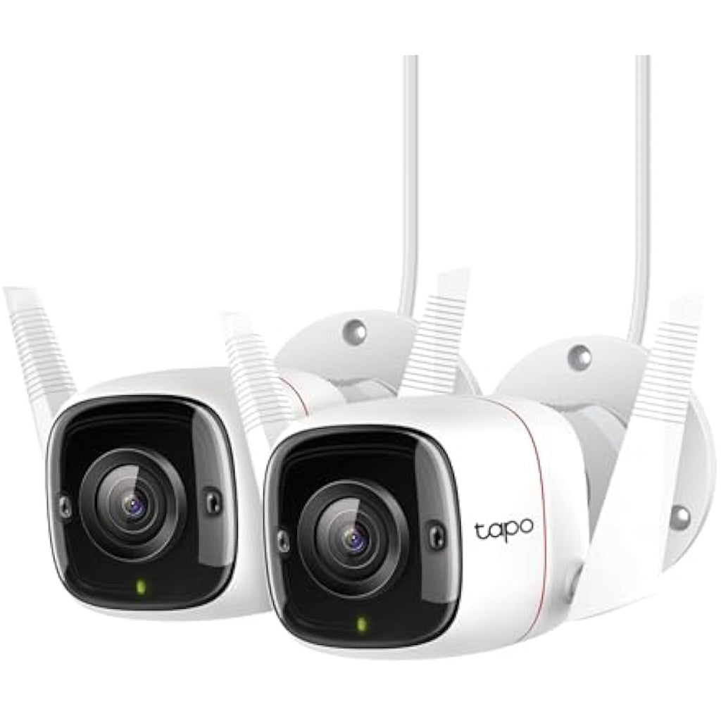 TP-Link Tapo C310 2K Outdoor Security Camera 2-Pack | AI Detection